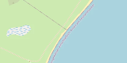 Kitespot auf Satellitenbild
