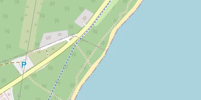 Kitespot auf Satellitenbild
