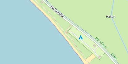 Kitespot auf Satellitenbild