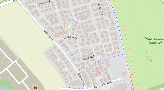 Kiteschule auf Satellitenbild