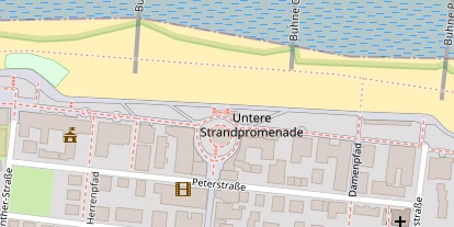 Kiteschule auf Satellitenbild