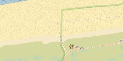 Kiteschule auf Satellitenbild