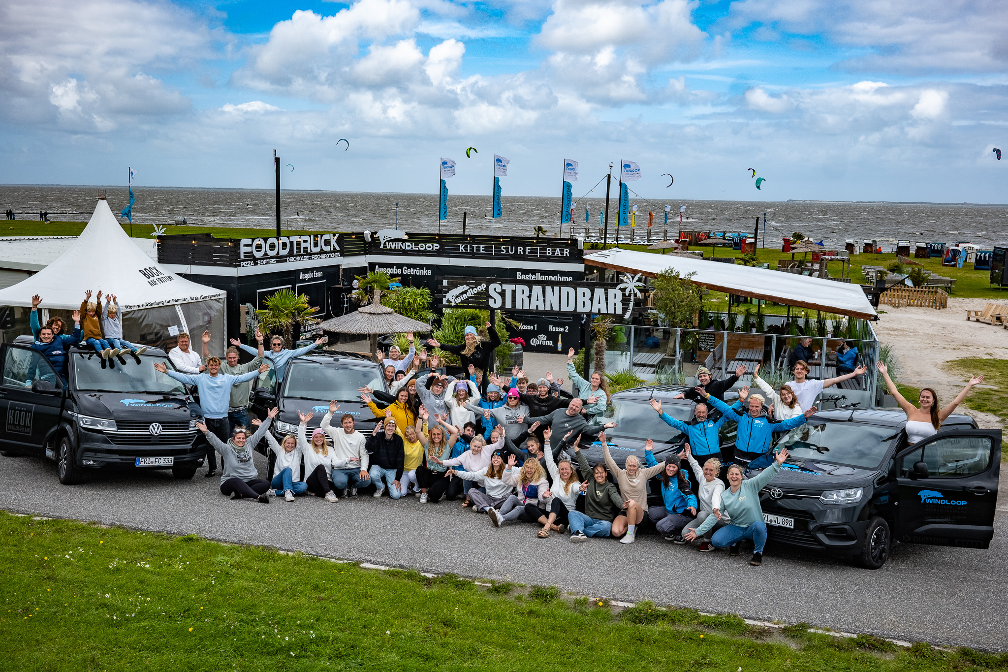 Kiteschule: Das Team - Windloop Pro Center + Strandbar