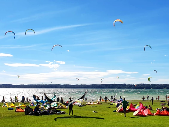 Kitesurf: Kitesurfen am Starnberger See - Kite Fly High - Community / Shop / Schule München