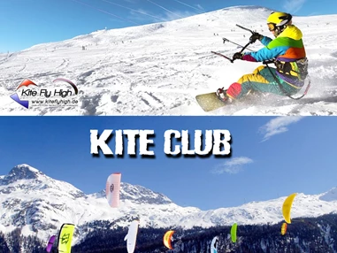 Kitesurf: Snowkiten & Kite-Club  - Kite Fly High - Community / Shop / Schule München