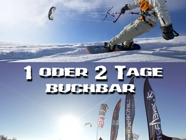 Kitesurf: Snowkite-Camps & Kite-Events im Winter - Kite Fly High - Community / Shop / Schule München