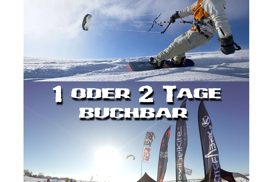 Kitesurf: Snowkite-Camps & Kite-Events im Winter - Kite Fly High - Community / Shop / Schule München