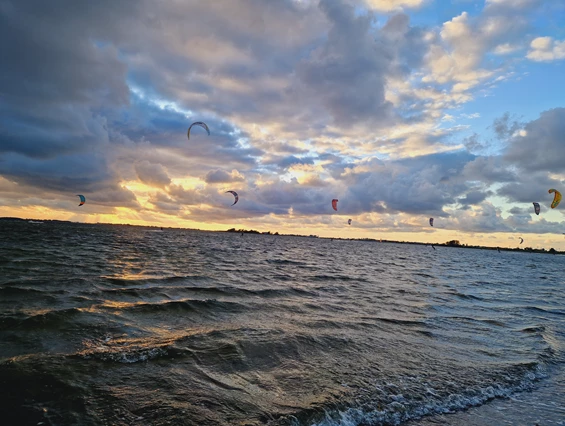 kite surfing: Kitespot Gold auf Fehmarn - Gold, Fehmarn