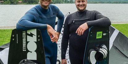 Kite school - Marken: Naish - Ben und Jonas von YouShouldSurf - YouShouldSurf