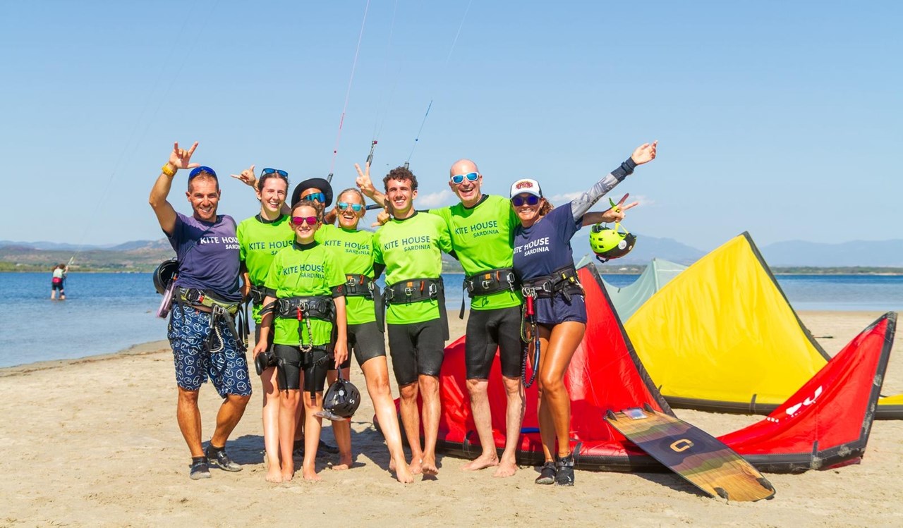 Kite House Sardinia Entdecke unsere Kitekurse Kitekurse Punta Trettu Sardinien