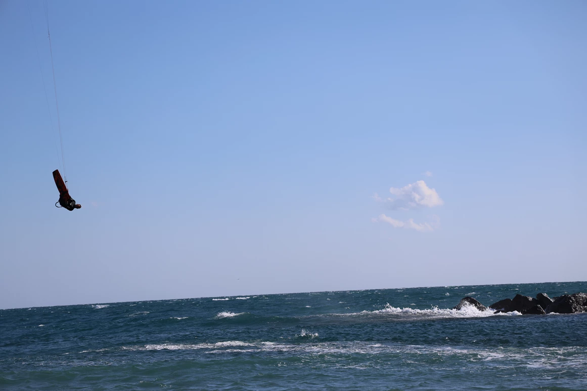 kite surfing: El Zapillo, Almería